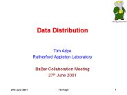 Data Distribution