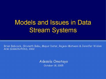 presentation player overlay