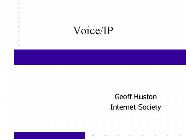Voice/IP