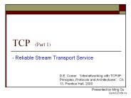 TCP (Part 1)