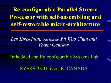 presentation player overlay