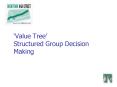 Value Tree Structured Group Decision Making PowerPoint PPT Presentation