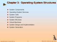 Chapter 3: Operating-System Structures