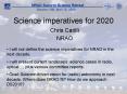 Science imperatives for 2020 PowerPoint PPT Presentation