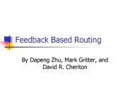 Feedback Based Routing