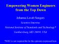 Empowering Women Engineers from the Top Down PowerPoint PPT Presentation