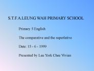 S'T'F'A'LEUNG WAH PRIMARY SCHOOL