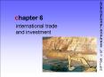 international trade and investment PowerPoint PPT Presentation