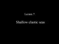 Lecture 7  Shallow clastic seas PowerPoint PPT Presentation