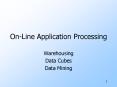 On-Line Application Processing PowerPoint PPT Presentation
