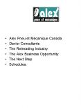 Alex Pneu et Mcanique Canada PowerPoint PPT Presentation