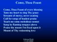 Come, Thou Fount PowerPoint PPT Presentation