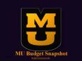 MU Budget Snapshot PowerPoint PPT Presentation