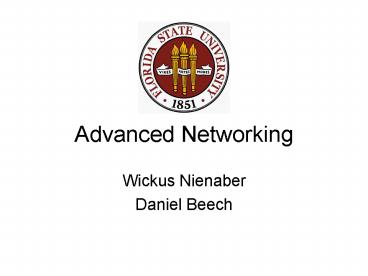 Advanced Networking