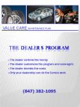 The Dealers Program PowerPoint PPT Presentation