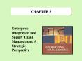 Enterprise Integration and Supply Chain Management: A Strategic Perspective PowerPoint PPT Presentation
