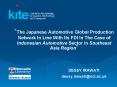 The Japanese Automotive Global Production Network In Line With Its FDI In The Case of Indonesian Aut PowerPoint PPT Presentation