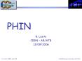 PHIN PowerPoint PPT Presentation