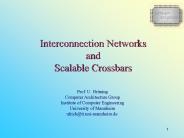 Competence of the Computer Architecture Group