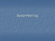SystemVerilog