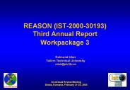 3rd Annual Review Meeting