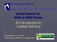 An Introduction to Coalbed Methane PowerPoint PPT Presentation