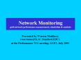 Network%20Monitoring%20grid%20network%20performance%20measurement,%20simulation%20 PowerPoint PPT Presentation