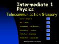 Intermediate 1 Physics PowerPoint PPT Presentation