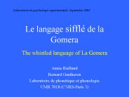 Le langage siffl