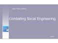 Combating Social Engineering PowerPoint PPT Presentation