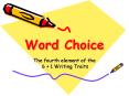 Word Choice PowerPoint PPT Presentation