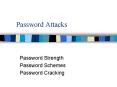 Password Attacks PowerPoint PPT Presentation