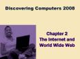Chapter 2 The Internet and World Wide Web PowerPoint PPT Presentation