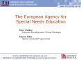 The European Agency for Special Needs Education PowerPoint PPT Presentation