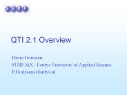 QTI 2.1 Overview