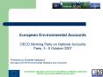 European Environmental Accounts PowerPoint PPT Presentation
