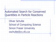 Automated Search for Conserved Quantities in Particle Reactions