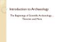 Introduction%20to%20Archaeology PowerPoint PPT Presentation