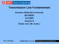 Transmission Line Fundamentals PowerPoint PPT Presentation