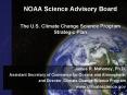 NOAA Science Advisory Board The U'S' Climate Change Science Program Strategic Plan PowerPoint PPT Presentation