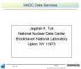NNDC Data Services PowerPoint PPT Presentation