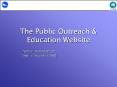 The Public Outreach PowerPoint PPT Presentation