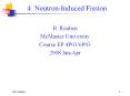 4: Neutron-Induced Fission PowerPoint PPT Presentation