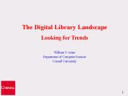Nomadic Digital Library Research at Cornell