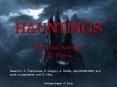 HAUNTINGS PowerPoint PPT Presentation