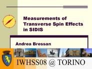 Measurements of Transverse Spin Effects in SIDIS
