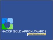 HACCP GOLD APRON AWARDS