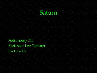 Saturn