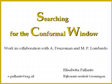 presentation player overlay