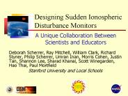 A Unique Collaboration Between Scientists and Educators